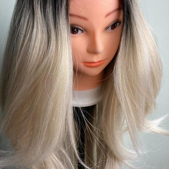 Ombre Blonde Lace Front Wig - Picture 5 of 10
